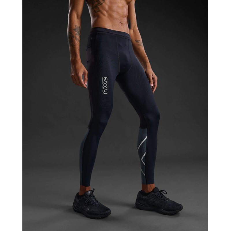 2XU Men's Light Speed Compression Tights for Running 